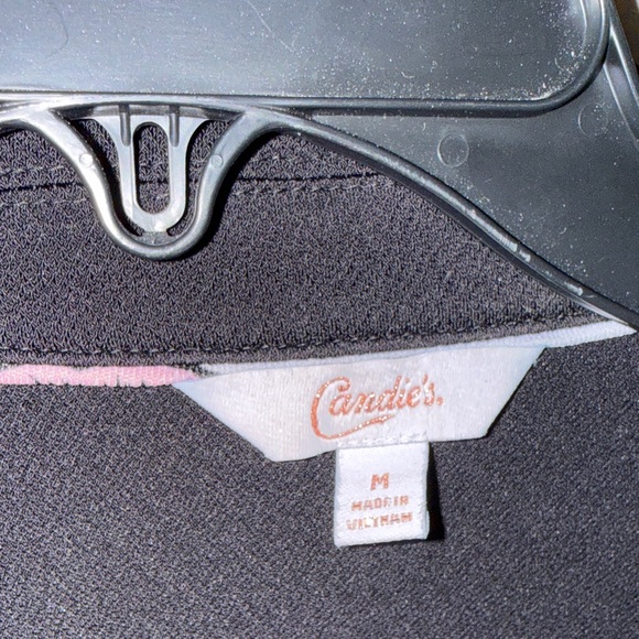 Candie's Black Blazer with Silver Accents - Picture 3 of 5